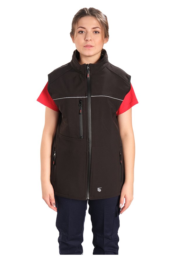 Softshell Yelek Siyah